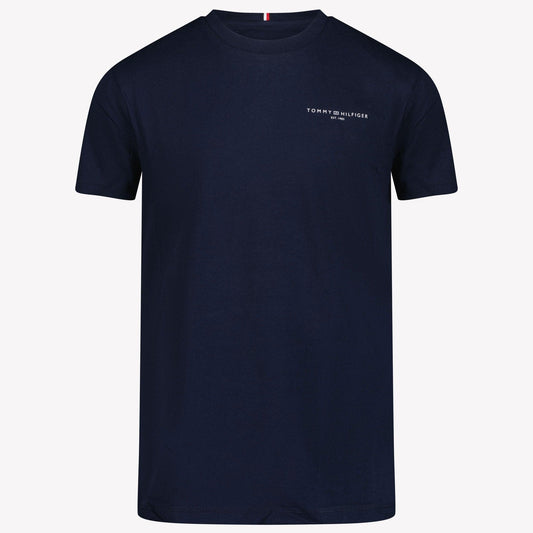 Kids Tommy Hilfiger - Unisex T-Shirt Navy