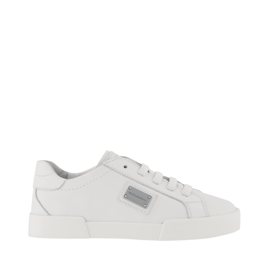Dolce & Gabbana Kids Unisex Sneakers Wit