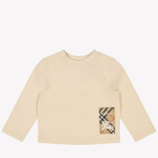 Burberry Baby Girls T-Shirt In Zalm