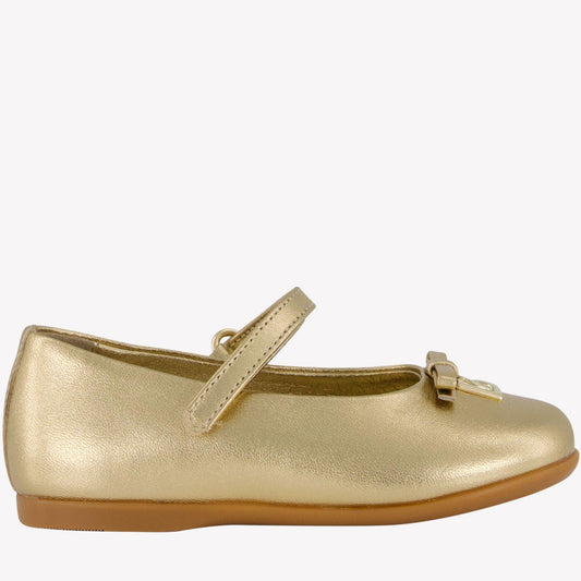 Dolce & Gabbana Kids Girls Schoenen Goud