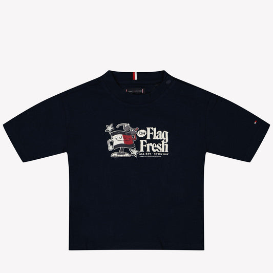 Tommy Hilfiger Baby Boy T-Shirt Navy