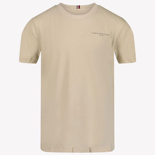 Kids Tommy Hilfiger - Unisex T-Shirt Beige