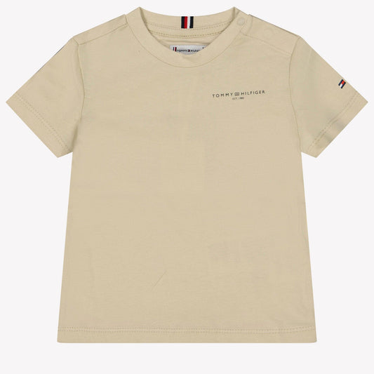 Tommy Hilfiger Baby Unisex T-Shirt Beige