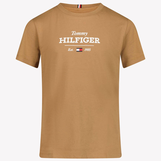 Kids Tommy Hilfiger - Boy T-Shirt Camel