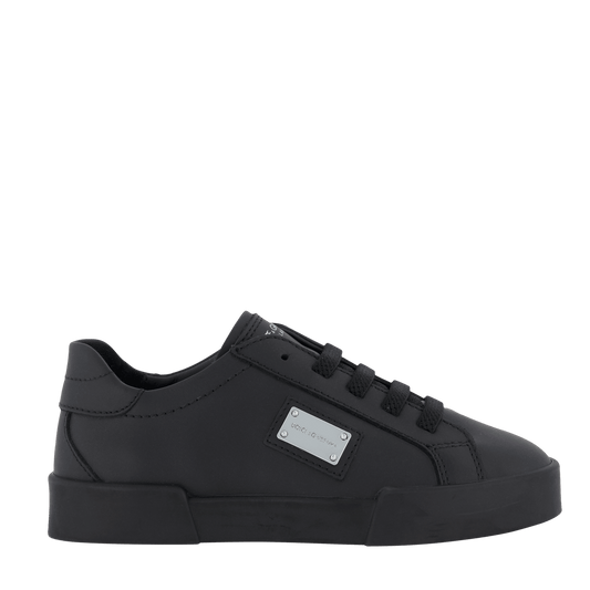 Dolce & Gabbana Kids Unisex Sneakers Zwart