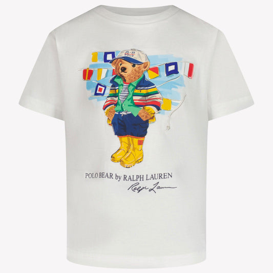 Kids Ralph Lauren - Boy T-Shirt In Wit