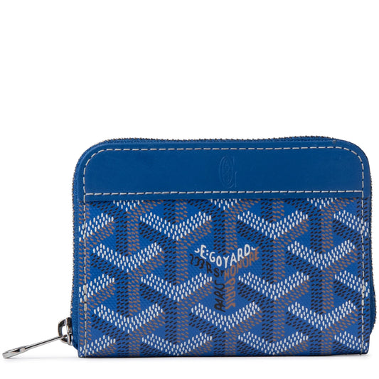 Goyard Matignon Sky Blue Mini Wallet