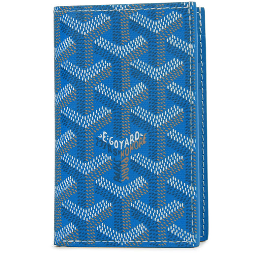 Goyard Saint-Pierre Card Wallet Sky Blue