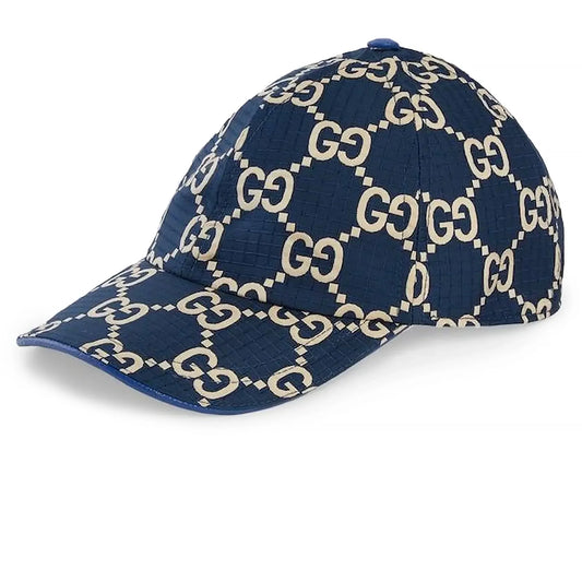 Gucci GG Ripstop Blue Baseball Cap