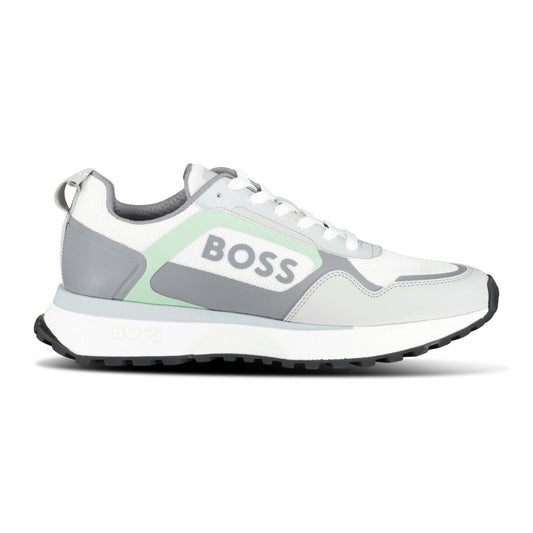 Boss Logo 'Jonah' Trainers Open White