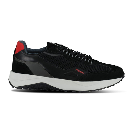 Hugo 'Kane' Trainers Black, Red & White