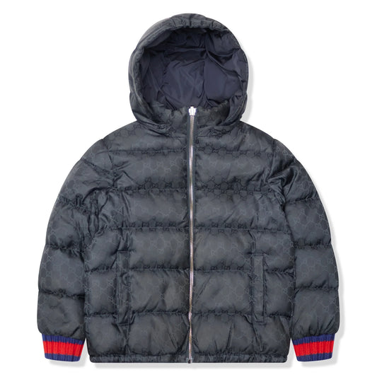 Gucci GG Jacquard Navy Kids Jacket
