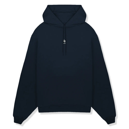 Represent 247 Oversized Navy Blue Hoodie
