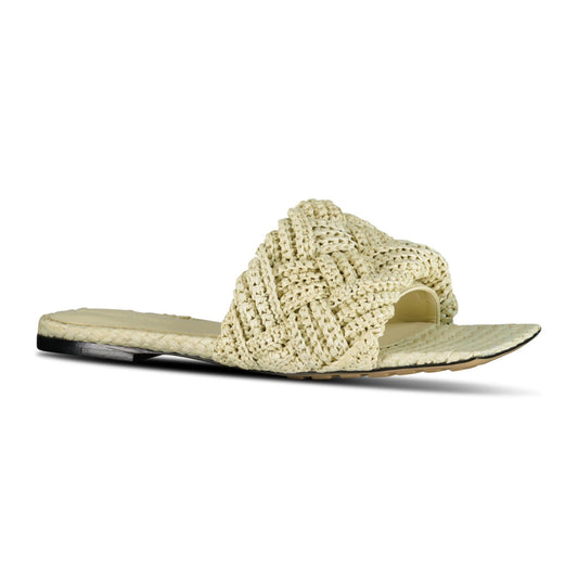 Lido Flat Sandals Beige